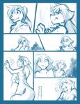 2016 age_difference angry anthro blue_and_white breasts brother_(lore) brother_and_sister_(lore) butt canid canine canis casual_nudity chest_tuft comic conditional_dnp digitigrade ears_back featureless_breasts female frown group hair keidran long_hair mammal monochrome natani nude open_mouth pivoted_ears running sibling_(lore) side_boob simple_background sister_(lore) sketch smile sound_effects teeth tom_fischbach tuft twokinds white_background wolf youngtani zen_(twokinds)