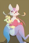 anthro duo female female/female frown looking_at_viewer pouting red_eyes tree_stump kitsunekotaro nintendo pokemon foo_foo shoa_mien generation_5_pokemon mienfoo mienshao pokemon_(species) hi_res daughter_(lore) mother_(lore) mother_and_child_(lore) mother_and_daughter_(lore) parent_(lore) parent_and_child_(lore) parent_and_daughter_(lore)