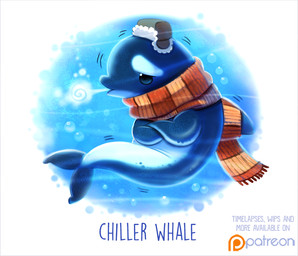 ambiguous_gender beady_eyes black_eyes breath bubble clothing feral hat headgear headwear humor pun scarf simple_background solo underwater visual_pun water white_background piper_thibodeau aquatic cetacean dolphin mammal oceanic_dolphin orca toothed_whale digital_media_(artwork) digital_painting_(artwork) painting_(artwork)