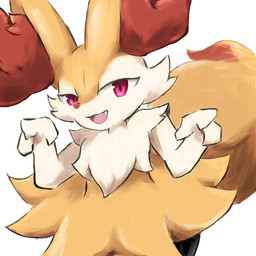 3_fingers ambiguous_anthro ambiguous_gender anthro arm_tuft big_tail biped black_body cheek_tuft chest_tuft cute_fangs dipstick_tail eyelashes facial_tuft fangs fingers front_view fur inner_ear_fluff looking_at_viewer markings multicolored_body multicolored_fur nude_ambiguous nude_anthro open_:3 open_mouth open_smile orange_body orange_fur orange_nose orange_tail pink_eyes pointy_ears prick_ears shoulder_tuft simple_background smile snout solo standing tail tail_markings teeth tongue tuft two_tone_tail white_background white_body white_fur yellow_body yellow_fur yellow_tail sanchimpo nintendo pokemon braixen canid generation_6_pokemon mammal pokemon_(species) 1:1 2022 digital_drawing_(artwork) digital_media_(artwork) hi_res portrait shaded three-quarter_portrait
