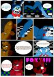 2017 aggablaze animatronic anthro bow_(feature) bow_tie comic english_text eye_patch eyewear five_nights_at_freddy's five_nights_at_freddy's_2 foxy_(fnaf) freddy_(fnaf) hi_res machine robot scottgames text toy_bonnie_(fnaf)