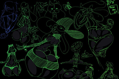 anthro armwear big_butt big_penis blinking bodily_fluids bottom_heavy bulge butt cloak clothing condom condom_balloon cum detached_sleeves dialogue duo femboy filled_condom foreskin genital_fluids genitals hat headgear headwear huge_butt huge_penis humanoid_genitalia humanoid_penis male one_eye_closed pear-shaped_figure penis question_mark sexual_barrier_device simple_background sleeping speech_bubble split_form spread_legs spreading tail text thick_thighs tongue tongue_out underwear wide_hips wink witch_hat bars_from_mars deltarune undertale_(series) kris_dreemurr ralsei bovid caprine goat mammal english_text hi_res signature sketch