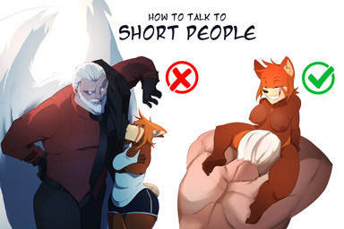 annoyed anthro back_wings big_breasts bodily_fluids bottomwear breasts canon_couple clothing cunnilingus curling_toes drooling ears_back feet female glowing glowing_eyes hotpants humanoid_on_anthro husband_and_wife lift_job looking_pleasured male male/female married_couple missing_tail oral pivoted_ears saliva sex sharp_teeth shirt shorts shortstack size_difference slicked_back_hair slightly_chubby slightly_chubby_female smug_smile suit_and_tie tank_top teeth text topwear vaginal wings argosornstein how_to_talk_to_short_people bell_drakov virtue_sorel ailurid humanoid mammal nephilim red_panda 3:2 absurd_res english_text hi_res meme