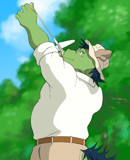 anthro belt blue_mane bottomwear clothing countershade_hands countershade_neck countershading eyewear glasses green_body green_skin hat headgear headwear horn looking_up male mane multicolored_body multicolored_skin outside pants parody plant rolled_up_sleeves shirt sky solo tan_body tan_skin topwear tree two_tone_body two_tone_skin white_clothing white_shirt white_topwear shirako asian_mythology east_asian_mythology ghibli morenatsu mythology the_wind_rises tatsuki_midoriya dragon eastern_dragon mythological_creature mythological_scalie scalie 2015 colored