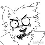 anthro blood bodily_fluids brass_instrument fire gore laugh male music musical_instrument solo trumpet wind_instrument puppy_meats sound_warning canid canine canis mammal wolf 2d_animation animated digital_media_(artwork) ibispaint_(artwork) sketch sound webm