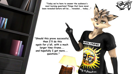 anthro black_body black_fur black_highlights brown_body brown_fur brown_hair clothed clothed_anthro clothed_male clothing dialogue fur hair highlights_(coloring) looking_at_viewer male multicolored_body multicolored_fur multicolored_hair shirt simple_background solo t-shirt talking_to_viewer text topwear two_tone_body two_tone_fur two_tone_hair yellow_eyes psikokinetic warfaremachine_(modeler) sublime psiko_(psikokinetic) canid canine canis jackal mammal 16:9 2024 3d_(artwork) 4k absurd_res digital_media_(artwork) english_text hi_res source_filmmaker_(artwork) widescreen
