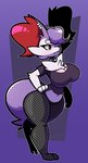 anthro breasts ear_piercing ear_ring eyebrow_piercing facial_piercing female lip_piercing navel navel_piercing nose_piercing piercing ring_piercing solo wolito nintendo pokemon krystal_(hexgotcurves) braixen canid canine generation_6_pokemon mammal pokemon_(species) shiny_pokemon hi_res