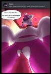 2018 alpha_channel anglo animal_genitalia animal_penis anthro bodily_fluids border collar dialogue digital_media_(artwork) disembodied_penis duo english_text erection fan_character female female_focus female_penetrated generation_5_pokemon genital_fluids genitals heart_symbol hi_res looking_at_viewer looking_down low-angle_view male male/female male_penetrating male_penetrating_female mammal mienshao misu_nox nintendo penetration penile penile_penetration penis penis_in_pussy pokemon pokemon_(species) pokemon_mystery_dungeon pussy sex shallow_penetration shiny_pokemon smile solo_focus spike_chunsoft text transparent_border urethra vaginal vaginal_fluids vaginal_penetration wanderlust worm's-eye_view