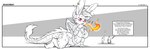 2_horns after_transformation alcohol anthro arm_support back_wings beverage big_breasts biped blush blush_lines bottle bottomless bottomless_female breasts breath_powers buckteeth cheek_tuft claws cleavage_cutout clothed clothing container cutout digitigrade drunk ear_piercing ear_ring elemental_manipulation eyebrows facial_tuft female fire fire_breathing fire_manipulation hair horn lying membrane_(anatomy) membranous_wings mohawk on_side piercing pupils red_eyes ring_piercing short_hair simple_background slit_pupils solo substance_intoxication sweater teeth text toe_claws topwear tuft turtleneck whiskey wings s-nina mythology ninabun_(s-nina) dragon hybrid lagomorph leporid mammal mythological_creature mythological_scalie rabbit scalie 2025 english_text hi_res spot_color