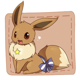 accessory ambiguous_gender bow_(feature) bow_accessory bow_ribbon feral furgonomics open_mouth paws ribbons simple_background sitting solo star star_accessory star_polygon tail tail_accessory tail_bow tail_ribbon darkk nintendo pokemon canid canine eevee generation_1_pokemon mammal pokemon_(species) 1:1