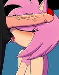 anthro ball_suck ball_worship balls duo female genitals male male/female oral penis sex sucking zero95 sega sonic_the_hedgehog_(series) amy_rose shadow_the_hedgehog eulipotyphlan hedgehog mammal hi_res