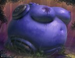 anthro berry_juice big_breasts blueberry_inflation blueberry_juice bodily_fluids breasts female forest genitals grass huge_breasts hyper hyper_breasts hyper_inflation inflation juice_(beverage) lactating larger_female morbidly_obese navel nipples obese overweight plant pussy raining size_difference solo spherical_inflation tree unusual_bodily_fluids unusual_lactation taranima mythology tara_(taranima) dragon eldritch_abomination mythological_creature mythological_scalie scalie 2022