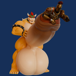 anthro armor balls big_balls big_muscles big_penis black_background clothing cock_vore erection faceless_character faceless_human faceless_male foreskin gauntlets genitals gloves hair handwear headgear helmet huge_balls huge_penis humanoid_genitalia humanoid_penis hyper hyper_balls hyper_genitalia hyper_penis imminent_vore knight male male/male male_human musclegut muscular muscular_anthro muscular_male nipples non-mammal_balls non-mammal_nipples pecs penile penis pink_nipples possible_death reaching_out reaching_towards_viewer red_hair shell simple_background smile spiked_shell spikes spikes_(anatomy) swallowed_alive teeth transparent_background vein veiny_penis vore warrior maulclaw codans_(modeler) bowser_day mario_bros nintendo bowser dragon_koopa human koopa mammal scalie 1:1 2026 3d_(artwork) absurd_res alpha_channel blender_(artwork) blender_eevee_(artwork) digital_media_(artwork) hi_res