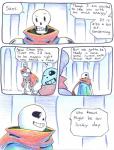 aftertale animated_skeleton bone brother_(lore) brothers_(lore) comic dialogue english_text loverofpiggies monster not_furry papyrus_(undertale) sans_(undertale) sibling_(lore) skeleton teeth text undead undertale undertale_(series)