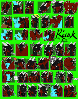 anal anal_penetration anime_nosebleed blood bodily_fluids collar derp_eyes duo feral food halo horn hug knot leash male multiple_poses multiple_positions nosebleed oral penetration pose sleeping solo sticker sticker_pack tail telegram_sticker versatile wings kingdraws mythology riask ych_(character) dragon mythological_creature mythological_scalie scalie absurd_res expression_sheet hi_res