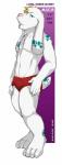 barefoot blonde_hair blue_eyes bottomless briefs bulge chest_tuft claws facial_piercing fur hair lagomorph lip_piercing long_eared_rabbit long_ears looking_at_viewer male mammal mica model_sheet nails nipples pads pawpads paws piercing pink_nipples rabbit red_briefs red_underwear redrusker solo spots standing teeth topless tuft underwear white_fur
Rating: Safe
Score: 6
User: morrighanscrow
Date: March 10, 2014