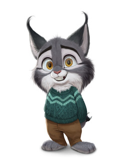 anthro barefoot black_lips bottomwear cheek_tuft clothing concealed_weapon ear_tuft eye_reflection facial_tuft fangs feet foreshadowing fur glistening glistening_eyes grey_body grey_fur grin hands_behind_back lips looking_at_viewer male neck_tuft pants pose reflection simple_background smile solo spoiler sweater teeth text topwear tuft white_background white_body white_fur yellow_eyes silverfox5213 disney zootopia pawbert_lynxley felid feline lynx mammal 2025 artist_name colored detailed digital_drawing_(artwork) digital_media_(artwork) watermark