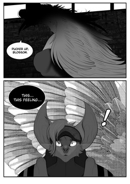 anthro beak bodysuit clothing dialogue eyewear eyewear_on_head feathered_wings feathers goggles goggles_on_head inside male scared silhouette skinsuit solo speech_bubble text tight_clothing wings viola_bat viola_bat_(character) apodiform avian bat bird hummingbird mammal absurd_res comic english_text hi_res monochrome