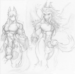 animal_genitalia anthro avian balls big_balls black_and_white cum duo equine erection greyscale gryphon horse horsecock hyper looking_at_viewer male mammal megan messy monochrome muscles nude pencil_(artwork) penis precum presenting sketch standing traditional_media_(artwork) wings
Rating: Explicit
Score: 2
User: NekoJin24
Date: September 29, 2009 animal_genitalia anthro avian balls big_balls black_and_white cum duo equine erection greyscale gryphon horse horsecock hyper looking_at_viewer male mammal megan messy monochrome muscles nude pencil_(artwork) penis precum presenting sketch standing traditional_media_(artwork) wings
Rating: Explicit
Score: 2
User: NekoJin24
Date: September 29, 2009