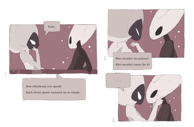 anthro biped black_body black_eyes border detailed_background dialogue duo empty_eyes female female/female female_anthro female_humanoid humanoid_on_anthro inside intimate mouthless nude sitting spa speech_bubble talking_to_another talking_to_partner text white_body white_border white_eyes justdog hollow_knight:_silksong hollow_knight_(franchise) team_cherry hornet_(hollow_knight) lace_(hollow_knight:_silksong) arthropod humanoid 2025 comic digital_drawing_(artwork) digital_media_(artwork) english_text hi_res