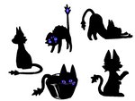 3_eyes 7_eyes ambiguous_gender black_body black_fur blue_eyes cats_are_liquid featureless_face feral fur multi_eye pupils slit_pupils solo tail_eye atomic_cat void_(atomic_cat) deity eldritch_abomination felid mammal 2021 multiple_images nonbinary_(lore)