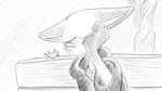 16:9 animal_crossing anthro bench bodily_fluids clothed clothing crying domestic_cat dragonweirdo felid feline felis female greyscale hi_res jacket jewelry leaf mammal monochrome necklace nintendo olivia_(animal_crossing) outside plant prick_ears sad simple_background solo story story_in_description tears topwear tree widescreen