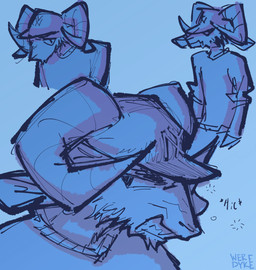 anthro baseball_cap bubble clothing drunk drunk_bubble grimace hat headgear headwear male solo substance_intoxication werehouse jschlatt rammie_(jschlatt) bovid caprine mammal sheep absurd_res hi_res