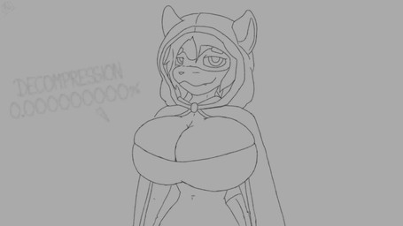 anthro astronomical_hyper big_breasts breast_expansion breast_growth breasts cape clothed clothing compression_bra decompression destruction expansion female growth hood huge_breasts hyper hyper_breasts hyper_growth looking_at_viewer partially_clothed planet planet_destruction sketch_animation smile smiling_at_viewer solo surprised mink_of_the_end bear giant_panda hybrid mammal procyonid raccoon 16:9 4k absurd_res animated digital_media_(artwork) drawpile_(artwork) frame_by_frame hi_res no_sound short_playtime video widescreen busty_boy_(lore) male_(lore)