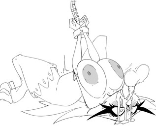 4_toes 5_fingers anthro areola balls bent_leg big_areola big_balls big_breasts big_nipples big_penis biped blush blush_lines blushing_profusely bodily_fluids breast_squeeze breasts cuff_(restraint) cum cum_from_mouth cum_in_mouth cum_inside cum_on_face cum_on_ground dark_areola dark_nipples disembodied_penis dominant dominant_male duo emanata eyelashes feather_hair feathers feet fellatio female fingers flash_emanata genital_fluids genitals handcuffed handcuffs huge_areola huge_breasts humanoid_genitalia humanoid_hands humanoid_penis iris long_eyelashes long_pseudo_hair lying male male/female mature_anthro mature_female metal_cuffs monotone_background motion_lines nipples no_pupils non-mammal_breasts non-mammal_nipples nude nude_anthro nude_female on_back oral penile penis penis_in_mouth pseudo_hair restraints sex simple_background squeezing submissive submissive_anthro submissive_female thick_eyelashes thick_penis thick_thighs three-quarter_view toes white_background wide_eyed inker_comics hellaverse helluva_boss stella_(helluva_boss) avian avian_demon bird bird_demon demon owl owl_demon 2025 absurd_res black_and_white digital_drawing_(artwork) digital_media_(artwork) hi_res monochrome sketch