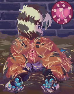 aggressive_fertilization all_fours andromorph andromorph/male anthro anus ass_up bodily_fluids breeding_slave butt butt_focus captured cum cum_covered cum_drip cum_in_ass cum_in_vagina cum_inside cum_on_body cum_on_butt cum_on_ground defeated defeated_hero dirty dripping enslaved feet fucked_silly fucked_unconscious fur genital_fluids genitals impregnation intersex intersex/male male messy nude ovum ovum_penetration pawpads paws pregnant pregnant_andromorph pregnant_intersex presenting presenting_hindquarters rear_view scratch_mark sex_slave slave solo sperm_cell spreading tail tally_marks toes vulva western_tally_marks wolf_fire riot_(wolf_fire) mammal procyonid raccoon absurd_res digital_media_(artwork) hi_res story story_in_description trans_(lore) trans_man_(lore)