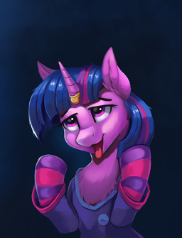 ahegao clothed clothing female feral footwear horn horn_jewelry horn_ring jewelry looking_pleasured ring ring_(jewelry) simple_background socks solo tongue tongue_out foxpit friendship_is_magic hasbro my_little_pony mythology twilight_sparkle_(mlp) equid equine mammal mythological_creature mythological_equine unicorn absurd_res hi_res