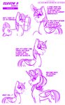 2021 book comic conditional_dnp cutie_mark dialogue dragon english_text equid equine female friendship_is_magic hasbro hi_res horn jcosneverexisted mammal my_little_pony mythological_creature mythological_equine mythological_scalie mythology purple_theme scalie size_difference spike_(mlp) starlight_glimmer_(mlp) surprise surprised_expression text twilight_sparkle_(mlp) unicorn winged_unicorn wings