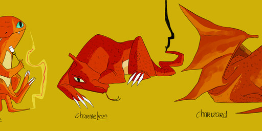 ambiguous_gender belly blue_eyes candy claws cutlery dessert fangs feral fire flaming_tail food fork forked_tongue front_view group holding_fork horn kitchen_utensils long_tongue looking_at_viewer lying marshmallow membrane_(anatomy) membranous_wings orange_body orange_scales red_body red_scales relaxing scales side_view simple_background sitting smoke tail teeth toe_claws tongue tongue_out tools wings yellow_background yellow_belly yellow_eyes reimena nintendo pokemon charizard charmander charmeleon generation_1_pokemon pokemon_(species) scalie 2012 hi_res