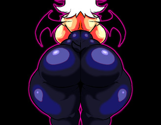 anthro big_breasts big_butt breasts butt clothed clothing eyelashes female huge_butt low-angle_view solo tight_clothing topless wings stormkinght sega sonic_the_hedgehog_(series) rouge_the_bat bat mammal