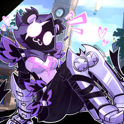 :3 anthro female solo siris_the_virus epic_games fortnite raven_team_leader bear humanoid mammal 1:1 hi_res tagme