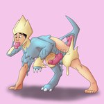 1:1 2022 anal anal_penetration black_hair blue_body blue_fur buttplug buttplug_tail dildo dildo_in_ass dildo_in_mouth dildo_insertion erection fake_tail feral fur generation_3_pokemon goo_creature goo_transformation hair hi_res human human_to_feral knotted_dildo male mammal manectric mask_with_sex_toy mid_transformation nintendo object_in_ass oral oral_penetration penetration pink_background plug_(sex_toy) pokemon pokemon_(species) sex_toy sex_toy_in_ass sex_toy_in_mouth sex_toy_insertion simple_background solo species_transformation theyiffis transformation yellow_body yellow_fur