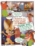 angry anthro balls beverage bubble bulge canid canine carrying_another cock_vore coffee colored comic dialogue disney duo electricity english_text fennec_fox finnick_(zootopia) fox genitals grass half_naked humanoid_genitalia humanoid_penis lightning male male/male male_pred male_prey mammal nick_wilde penile penis plant profanity red_fox roco speech_bubble text thought_bubble true_fox vehicle vore yelling zootopia