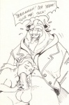 anthro balls beast_(disney) beauty_and_the_beast belle black_and_white breasts dialog disney duo english_text erection eyes_closed fellatio female fur hair horn human human_on_anthro interspecies jacket looking_up male monochrome monster open_mouth oral oral_sex penis plain_background sex simple_background size_difference straight text tongue tongue_out white_background wolfwood1
Rating: Explicit
Score: 1
User: unforget
Date: January 29, 2013