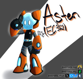 belt_buckle big_hands buckle holographic holographic_eyes holographic_screen logo logo_on_clothing logo_on_shirt logo_on_topwear machine male robot_hand robotic_arm simple_background smile smiling_at_viewer solo standing text sinisterslyfox megaman_(classic) robotboy_(character) android humanoid robot robot_humanoid absurd_res english_description english_text hi_res shaded soft_shading