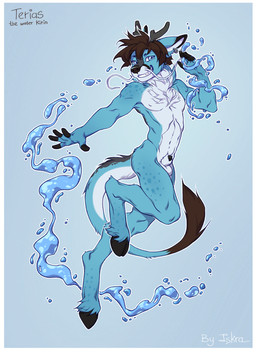 action_pose animal_genitalia anthro antlers balls biped border cloven_hooves countershade_torso countershading front_view fur genitals hair hooves horn looking_at_viewer male male_anthro nude nude_anthro nude_male penis pose quarter_view sheath short_hair smile solo tail tasteful_nudity teeth text unguligrade whiskers white_border iskra mythology dragon kirin mythological_creature mythological_scalie scalie 2025 artist_name blue_theme character_name digital_drawing_(artwork) digital_media_(artwork) english_text full-length_portrait handwritten_text hi_res portrait shaded simple_shading