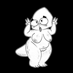 ahegao anthro big_breasts blush breasts eyewear female freckled_breasts freckled_legs freckled_shoulders freckled_thighs freckles genitals gesture glasses hand_gesture inverted_nipples looking_pleasured nipples non-mammal_breasts non-mammal_nipples nude overweight overweight_female plump_labia solo tail teeth tongue tongue_out v_sign vulva susfortressa undertale undertale_(series) alphys lizard reptile scalie 1:1 hi_res monochrome