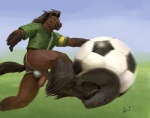 2012 4_fingers angry animal_genitalia anus balls biceps big_penis black_eyes black_fur black_hair brown_body brown_fur brown_hair brown_penis butt close-up clothed clothing detailed equine erection field fur grass green_eyes hair half-dressed half-erect hooves horse horsecock jockstrap kick lion21 long_hair looking_down male mammal markings moonshadow motion_blur muscles on_one_leg outside penis perspective pink_penis pink_skin plant poking_out presenting presenting_hindquarters raised_arm raised_leg running shadow sheath shiny shirt sky soccer soccer_ball socks_(marking) solo sport spread_legs spreading squint stripes teeth uncut underwear vein
Rating: Explicit
Score: 29
User: toh
Date: April 23, 2013