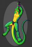 anthro bound bulge digitigrade dragon drake eyes_closed green_scales hanging jockstrap long_tail male scalie the_secret_cave underwear zelryem
Rating: Questionable
Score: 8
User: Zelryem
Date: April 22, 2014