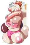 anthro balls balls_on_face big_balls big_breasts big_penis breasts duo female genitals herm huge_breasts hyper hyper_breasts intersex intersex/female nipple_piercing nipples penis penis_on_face piercing purring size_difference tentabat capcom monster_hunter claudia_(tentabat) lumu_(crumply) flying_wyvern paolumu 2023 colored colored_sketch hi_res sketch