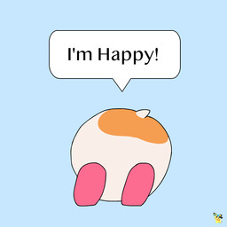 blue_background butt butt_focus feral logo male rear_view shaking_butt simple_background solo speech_bubble text pichu90 kirby_(series) nintendo rick_(kirby) cricetid hamster mammal rodent 1:1 2d_animation animated artist_logo english_text frame_by_frame