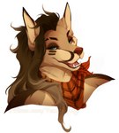 anthro breasts brown_body brown_fur brown_hair clothed clothing countershading eyebrows eyelashes female fur hair looking_at_viewer open_mouth smile solo teeth tongue vexstacy zempy canid canine canis domestic_dog german_shepherd herding_dog mammal pastoral_dog 2022 absurd_res digital_media_(artwork) hi_res
