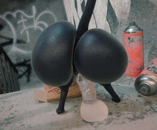 ambiguous_gender ambiguous_penetration anal anal_penetration big_butt black_body black_fur bodily_fluids bouncing_butt butt butt_focus dildo dildo_in_ass dildo_insertion feral fur green_eyes huge_butt hyper hyper_butt object_in_ass penetration quadruped rear_view sex_toy sex_toy_in_ass sex_toy_insertion solo sweat sweaty_butt transparent_dildo transparent_sex_toy maximumuwu domestic_cat felid feline felis mammal 3d_(artwork) 3d_animation animated blender_(artwork) digital_media_(artwork) huge_filesize short_playtime sound video