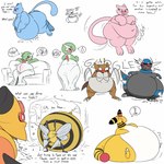 1:1 ampharos angry antennae_(anatomy) anthro arthropod arthropod_abdomen avian balloon bee beedrill belly belly_overhang big_belly big_breasts big_butt bird black_body bloated blue_body blush bottomless breasts butt cetacean clothed clothing deep_navel dialogue dress english_text feeding_request female feral flat_chested flower food fossil_pokemon front_view fruit furniture gardevoir generation_1_pokemon generation_2_pokemon generation_3_pokemon generation_4_pokemon group hi_res huge_belly huge_butt huge_thighs hymenopteran hyper hyper_belly hyper_pear hyper_thighs immobile inflatable insect insect_wings kabutops legendary_pokemon mammal marine mew_(pokemon) morbidly_obese morbidly_obese_female morbidly_obese_feral multicolored_body navel nintendo nude obese obese_anthro obese_female obese_feral on_sofa overweight overweight_anthro overweight_female overweight_feral pear pink_body plant pokemon pokemon_(species) ramphastos rear_view shirt shirt_only side_view simple_background sitting sitting_on_sofa sketch_page smug sofa stinger tail tailbutt text text_on_clothing text_on_shirt text_on_topwear thatoneaceguy thick_thighs three-quarter_view topwear topwear_only toucan tree two_tone_body vespiquen weight_conscious weight_gain white_background white_body wide_hips wings yellow_body