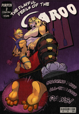 anthro bdsm biker bondage boots bound clothing dominant dominant_female duo feet female foot_focus footwear genitals hair helpless latex leather male male/female motorcycle muscular paws penis peril shoes slightly_chubby submissive submissive_male tickling vehicle vintage vulva caroo forfun2 alina_(forfun2) bear kangaroo macropod mammal marsupial absurd_res comic hi_res