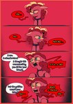alternate_universe angry blue_eyes chain dialogue female female_feral feral fur furniture hair hooves interrogation interrogation_room offscreen_character panicking pink_body pink_fur pink_hair simple_background solo speech_bubble table text sinful_pie cupcakes_(mlp_fanfic) friendship_is_magic hasbro my_little_pony pinkie_pie_(mlp) earth_pony equid equine horse mammal pony 2025 absurd_res colored comic digital_drawing_(artwork) digital_media_(artwork) english_description english_text hi_res